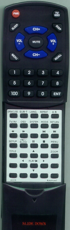 BLAUPUNKT ACC-10 replacement Redi Remote