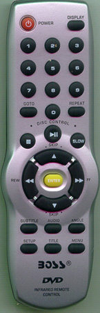 BOSS DVD2000 Genuine OEM original Remote