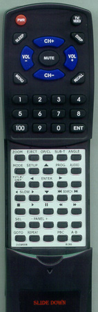 BOSS DVD9500B DVD9500B replacement Redi Remote