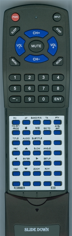 BOSS RC306-S6B-CR replacement Redi Remote