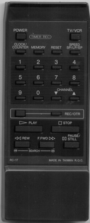 BROKSONIC RC-17 RC17 Genuine OEM original Remote