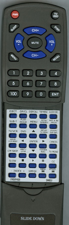 BROKSONIC 076D0FH020 076D0FH020 replacement Redi Remote