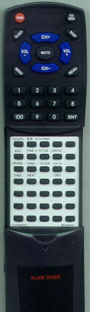BROKSONIC CTVG5463GVC replacement Redi Remote