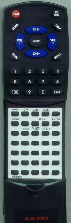 BROKSONIC 076R074110 replacement  Redi Remote