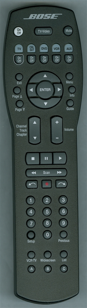 BOSE CINEMATE GSII Genuine  OEM original Remote