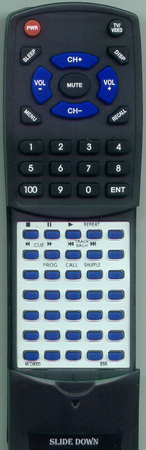 BSR MCD8000 replacement Redi Remote