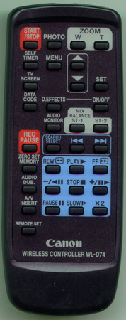 CANON D83-0522-000 WLD74A Genuine  OEM original Remote