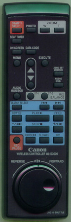CANON D83-0592 WLD3000 Genuine  OEM original Remote