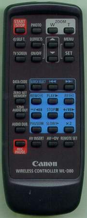 CANON D83-0652-000 WLD80A Genuine  OEM original Remote