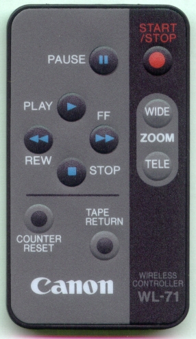 CANON DY1-7747-000 WL71 Refurbished Genuine OEM Original Remote