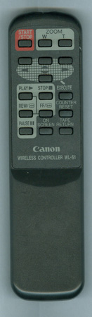 CANON WL61 WL61 Genuine  OEM original Remote