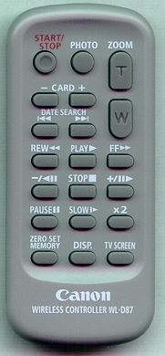 CANON D83-0752-000 WL-D87 Genuine  OEM original Remote