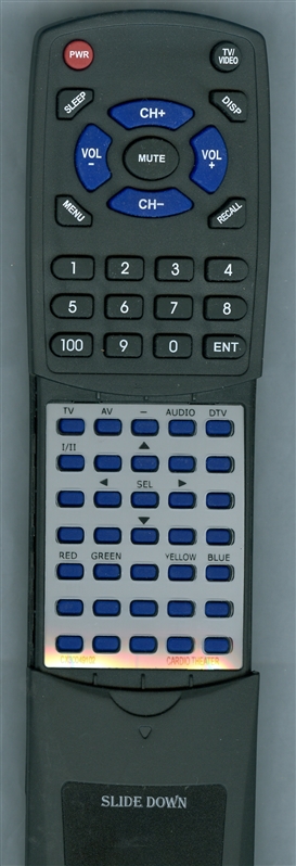 CARDIO THEATER CX30049102 510103X replacement Redi Remote