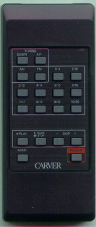 CARVER RC-TX12 Genuine  OEM original Remote