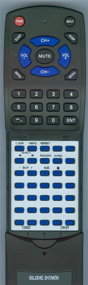 CARVER TLM3600 TLM3600 replacement Redi Remote