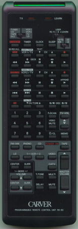 CARVER ZK-147J-0020 RH90 Genuine  OEM original Remote