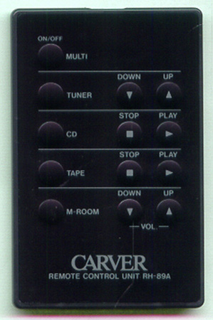CARVER ZK-167J-0010 RH89A Genuine  OEM original Remote