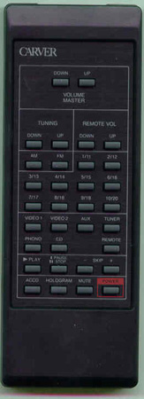 CARVER RH-5 Genuine OEM original Remote