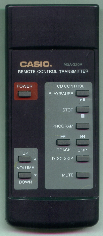 CASIO MSA-320R MSA320R Refurbished Genuine OEM Original Remote