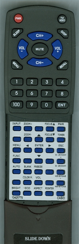 CASIO 10425779 YT110 replacement Redi Remote