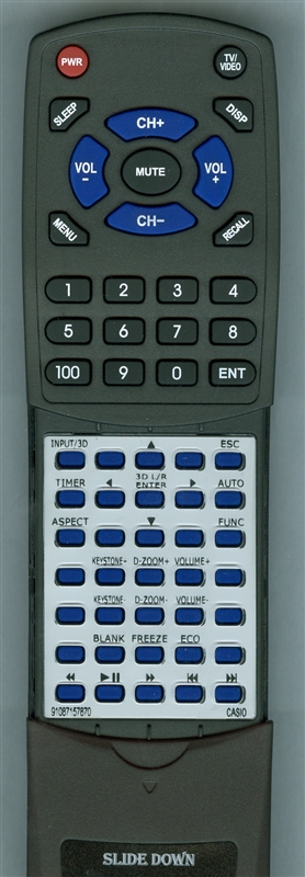 CASIO 91087157870 YT-140 replacement Redi Remote