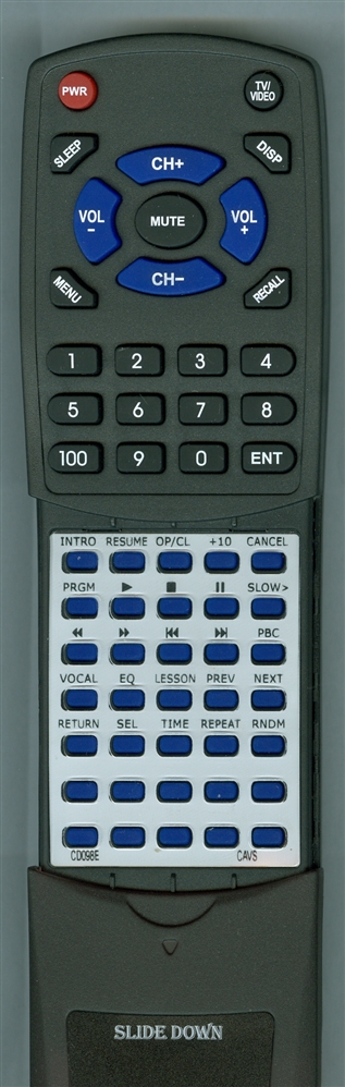 CAVS CD098E replacement Redi Remote