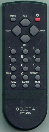 CELERA HYF-21A HYF21A Genuine  OEM original Remote