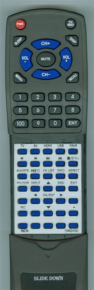 CHANGHONG RM-CHA replacement Redi Remote