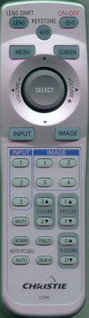 CHRISTIE 10-A6450646560 CXRC Genuine  OEM original Remote