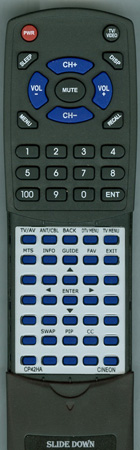 CINEON CP42HA replacement Redi Remote