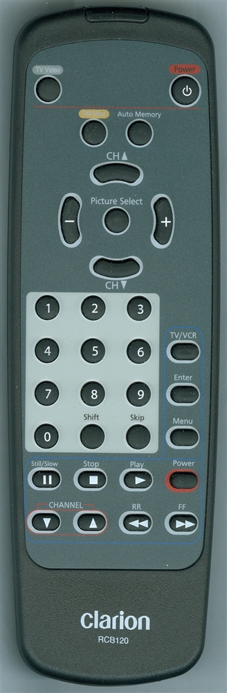 CLARION RCB120 RCB120 Refurbished Genuine OEM Original Remote