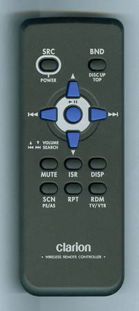 CLARION 930UFE843377 RCB176 Genuine OEM original Remote
