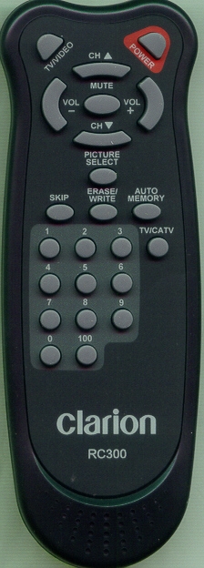 CLARION RC300 Refurbished Genuine OEM Original Remote