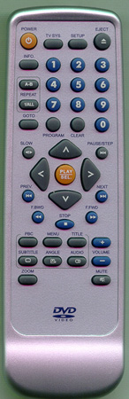 CLASSIC DVHE150R Genuine  OEM original Remote