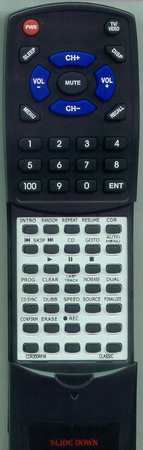 CLASSIC CDR200REM replacement Redi Remote