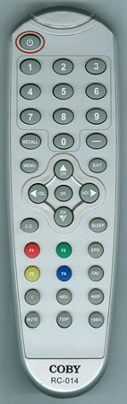 COBY DTV140 RC014 Genuine  OEM original Remote