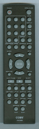 COBY DVD-988 DVD988 Genuine  OEM original Remote