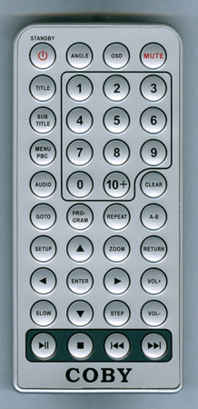 COBY DVD210 Genuine  OEM original Remote