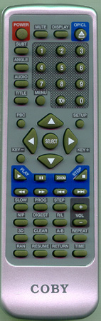 COBY DVD218 Genuine  OEM original Remote