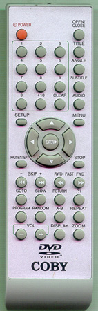 COBY DVD223 Genuine  OEM original Remote