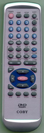 COBY DVD505 Genuine  OEM original Remote