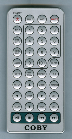 COBY DVD717 Genuine  OEM original Remote