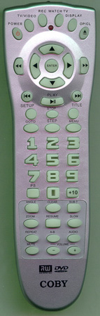COBY DVDR1000 Genuine  OEM original Remote