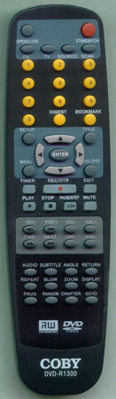 COBY DVDR1300 DVDR1300 Genuine  OEM original Remote