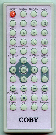 COBY RC-007 RC007 Genuine  OEM original Remote