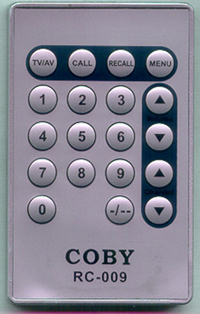 COBY RC-009 RC009 Genuine  OEM original Remote