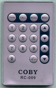 COBY RC-009 RC009 Refurbished Genuine OEM Original Remote