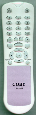 COBY RC-011 RC011 Genuine  OEM original Remote