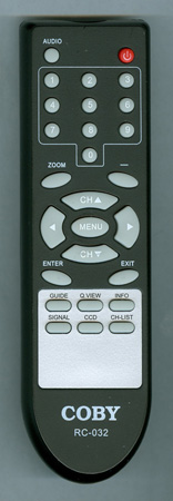 COBY RC-032 RC032 Genuine  OEM original Remote