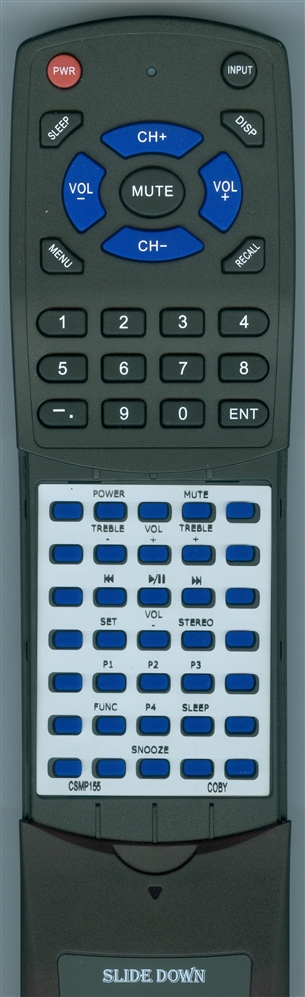 COBY CSMP155 replacement Redi Remote